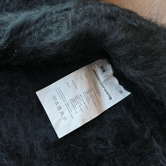 Alexander Wang Angora Championship Cardigan - Picture 2 of 4